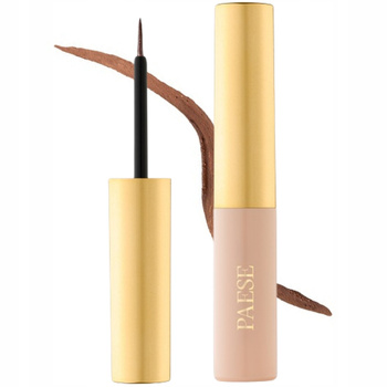 Paese Eyegasm Matowy Brązowy Eyeliner w Płynie z Odżywką Do Rzęs 02 Brown
