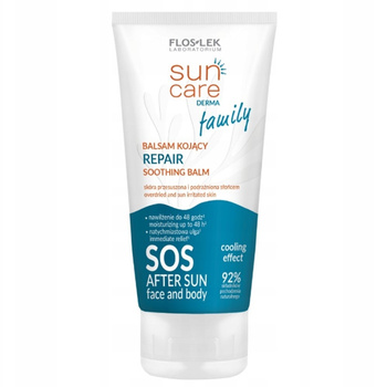 Floslek Sun Care Derma Nawilżający Kojący Balsam Do Ciała Po Opalaniu 125ml