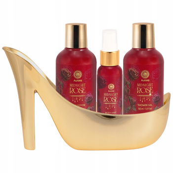 Aurora Damski Zestaw Prezentowy Kosmetyków Do Ciała Midnight Rose Bucik