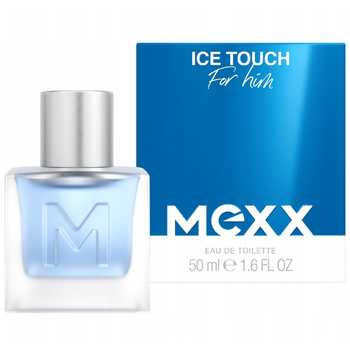 Mexx Ice Touch For Him EDT Męska Woda Toaletowa Nuty Morskie Grejpfrut 50ml