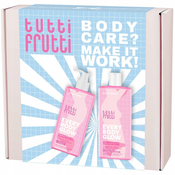 Tutti Frutti Everybody Glow Zestaw Kosmetyków Damskich Żel Balsam Do Ciała