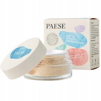 Paese Mineralny Matujący Podkład Do Twarzy Wygładzający 101W Beige 7g