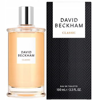 David Beckham Classic EDT Męska Woda Toaletowa Nuty Drzewne Bursztyn 100ml
