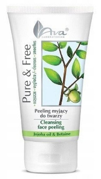 AVA PURE & FREE Peeling Myjący do Twarzy 150ml