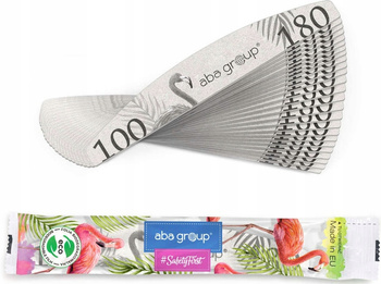 Aba Group Pilnik Do Paznokci w Foli  Standard Łódka 100/180 x100