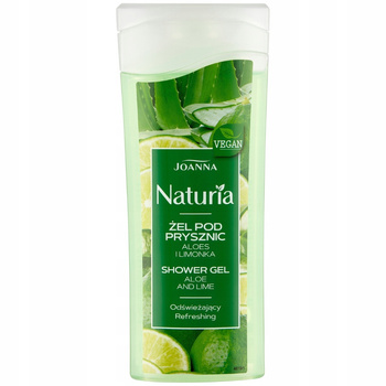 Joanna Naturia Odświeżający Owocowy Żel Pod Prysznic Aloes i Limonka 100ml
