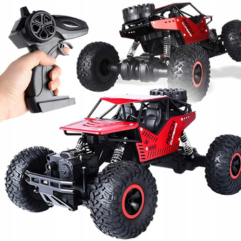 CoolStaff Samoch贸d Zdalnie Sterowany Terenowy Auto Nap臋d 4x4 Akumulatorowe Na Pilota