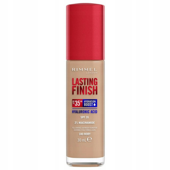 Rimmel Lasting Finish 35HR Nawilżający Podkład Do Twarzy 100 Ivory