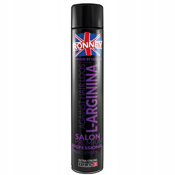 Ronney Mocny Spray Lakier Do Włosów Przeciw Wypadaniu L-arginina 750ml