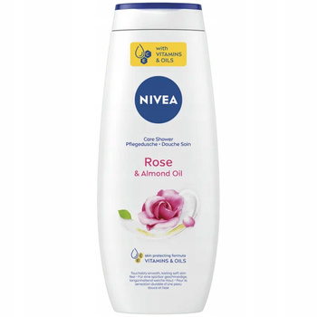 Nivea Rose Almond Oil Kremowy Żel Pod Prysznic z Olejem Migdałowym 500ml