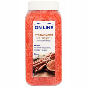 On Line Kojąca Cynamonowa Sól Do Kąpieli Przyprawy Korzenne Wanilia 800g