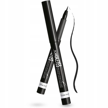 Rimmel Scandal Eyes Microliner Wodoodporny Eyeliner w Pisaku 001 Black