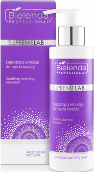 Bielenda SupremeLab Microbiome Care Łagodząca Emulsja Do Mycia Twarzy 175ml