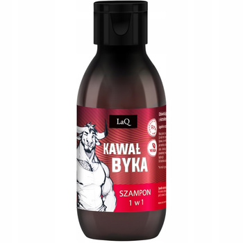 LaQ Kawał Byka 1w1 Szampon Do Włosów Dla Mężczyzn Żeń Szeń Proteiny 100ml
