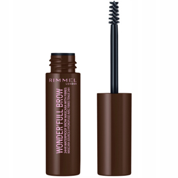 Rimmel Wonderfull Brow Wodoodporny Tusz Do Brwi z Olejem Arganowym 2 Medium