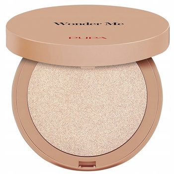 Pupa Wonder Me Rozświetlacz Do Twarzy w Kompakcie Złoty 101 Rose Gold 7,5g