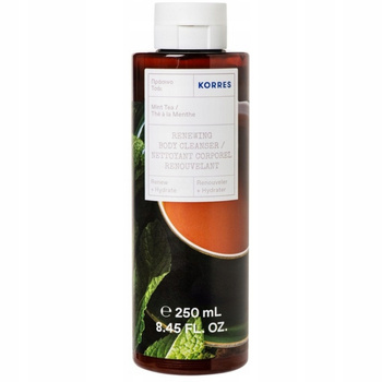 Korres Nawilżający Żel Pod Prysznic Aloes Mięta Pieprzowa Bergamotka 250ml