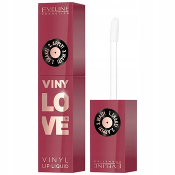 Eveline Vinylove Trwała Nawilżająca Pomadka Do Ust Winylowa 09 Hotty 4ml