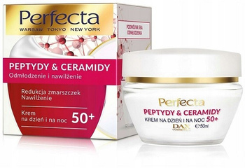 Perfecta Peptydy Ceramidy Krem Dzień Noc 50+ 50ml