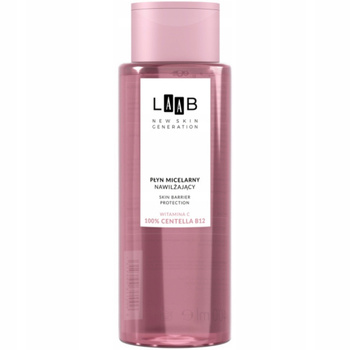 AA Laab 100% Centella B12 Nawil偶aj膮cy P艂yn Micelarny z Witamin膮 C 400ml