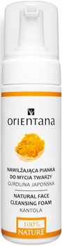 Orientana Nawilżająca Pianka Do Mycia Twarzy Kantola Pantenol 150ml