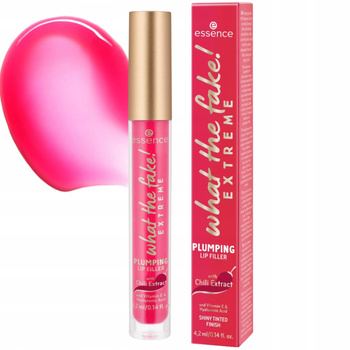 Essence What The Fake Błyszczyk Intensywnie Powiększający Wypełniający Usta