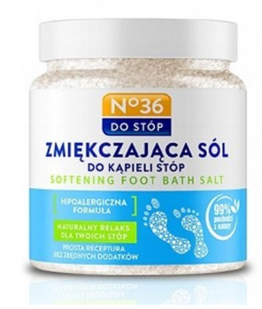 NO 36 Sól do Kąpieli Stóp Zmiękczająca 600g