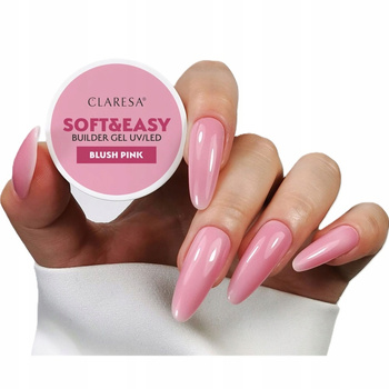 Claresa Soft Easy Builder Gel Żel Budujący Blush Pink Subtelny Różowy 12g