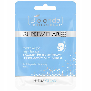 Bielenda Professional Supremelab Hydra Glow Nawilżająca Maska Do Twarzy w Płacie