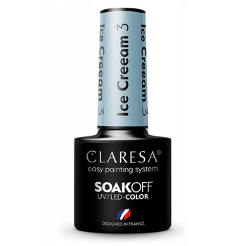 Claresa Lakier Hybrydowy Ice Cream 3 5g
