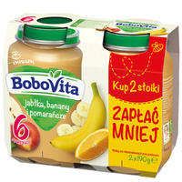 Jabłka banany pomarańcze