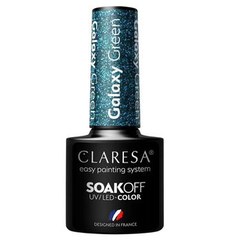 Claresa Lakier Hybrydowy Galaxy Green 5g