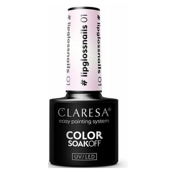 Claresa Lakier Hybrydowy #lipglossnails 01 5g