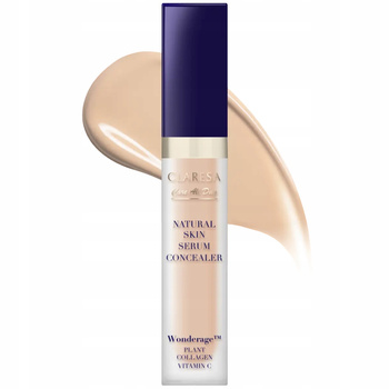 Claresa Care All Day Korektor Serum Pod Oczy Do Twarzy 1W Light Warm 7ml
