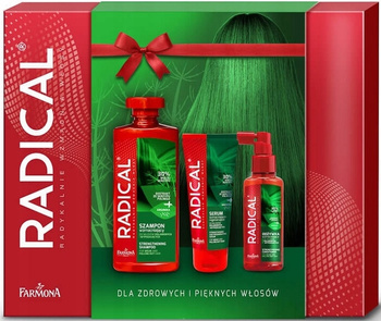 Radical Zestaw Prezentowy Szampon Odżywka Serum