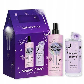 Miraculum Magic Time Zestaw Prezentowy Kosmetyk贸w Mgie艂ka + Woda Toaletowa