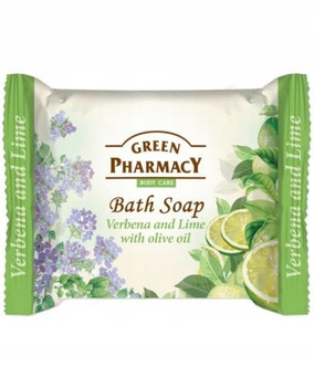 Green Pharmacy Mydło w Kostce Werbena Limonka Oliwka