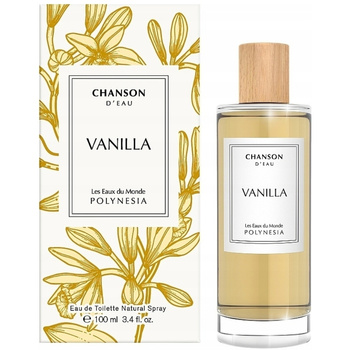 Chanson D'Eau Vanilla Polynesia EDT Woda Toaletowa Dla Kobiet Drzewna 100ml