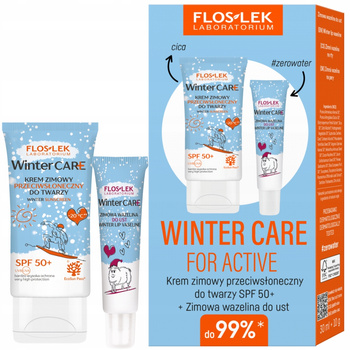 Floslek Winter Care For Active Zestaw Prezentowy z Kosmetykami Do Twarzy