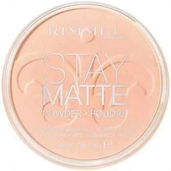 Rimmel Puder Stay Matte Matujący 009 Amber