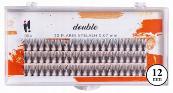 Ibra Double 20 Flares Kępki Rzęs 0.07 C 12 mm