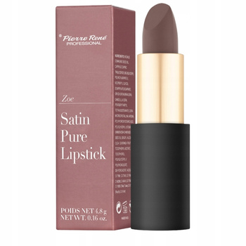 Pierre Rene Satin Pure Lipstick Pomadka Do Ust Satynowa 10 Zoe 4,8g