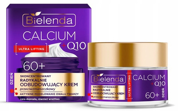 Bielenda Calcium Q10 Ultra Lifting Skoncentrowany Krem Odbudowujący 60+