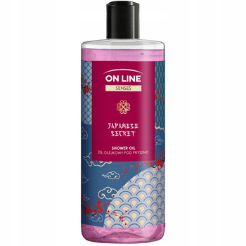 On Line Senses Japanese Secret Olejkowy Żel Pod Prysznic Wiśniowy 500ml