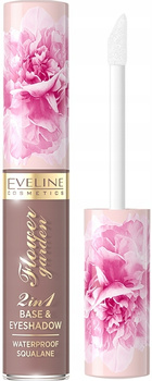 Eveline Flower Garden 2w1 Wooodporna Baza Cień w Płynie 03