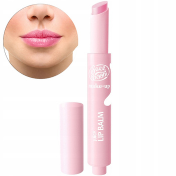 FaceBoom Juicy Lip Balm Nawilżająca Pomadka Balsam Do Ust 01 Pinky Kiss