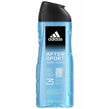 Adidas After Sport Męski Żel Pod Prysznic 3w1 Do Ciała Włosów Twarzy 400ml