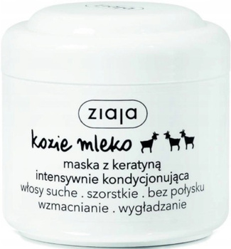 Ziaja Kozie Mleko Maska do Włosów z Keratyną 200ml