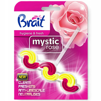 Brait Zawieszka Różana Kostka Do WC Mystic Rose Usuwa Zabrudzenia 45g