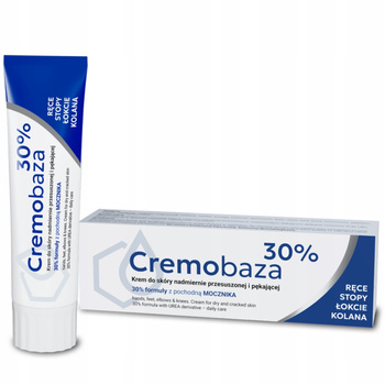 Cremobaza Krem Do Rąk Ciała Pochodna Mocznika 30% Skóra Sucha Pękająca 30g